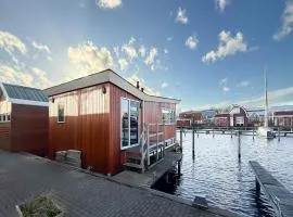 Modern Boathouse on Uitgeest Lake