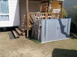 FMLODGE mobil home le coquillage bleu camping les sablines