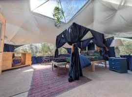 Luxury Glamping in the Stargazer Dome - Beautiful Private Setting close to Narberth