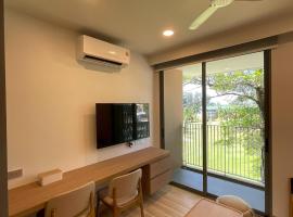 Skypark Celeste Studio 3 min to beach & Golf court view, hotel di Laguna Phuket
