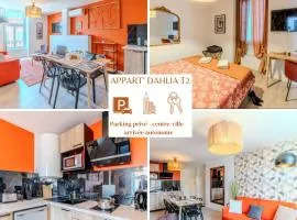 T2 Dahlia Roanne centre-ville - Parking & Clim
