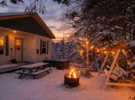 Charlevoix spa bbq fire & nature
