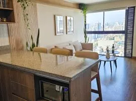 Cozy & Modern Apt with City View in San Isidro