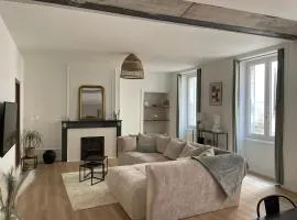 Grand appart haussmannien au centre Aubenas