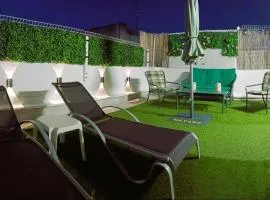Casa Mayago, terraza y solárium