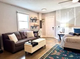 Set on peaceful 5 acres, 5 min from town, Private Building, Level 2 EV Charger