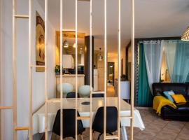 Grand appartement spacieux au centre de Chambéry, gare à pied, hôtel à Chambéry
