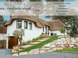 Chaumière de charme avec jacuzzi - proche Touquet