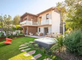 Villa Iris - Vue mer plage à pied piscine chauffée et jacuzzi