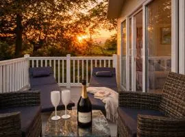Ribble Heights Lodge - with Spacious Decking & Elevated Views