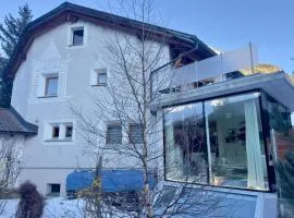 Alpine Home with Lounge - 10 min from St Moritz
