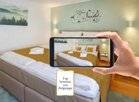 Stadtdomizil Ziegelfeld - Ruhig & Zentral, 65" TV, Südbalkon, vollausgestattete Küche, Altstadt fußläufig, Bahnhof 5-10 Min, Tiefgarage im Haus