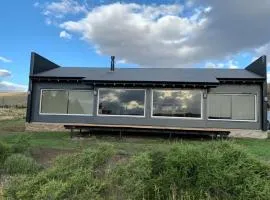 moderna casa rural con encanto patagónico