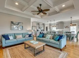 Spacious Coastal Gem on Oak Island 100 Yds to Sand