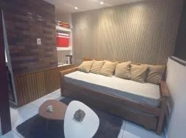 02 Mini casa pra 4 pessoas com ar e garagen perto da praia