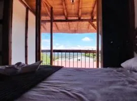 Apto/cabaña naranja