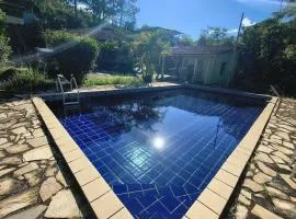 Granja completa piscina lareira 17min do centro