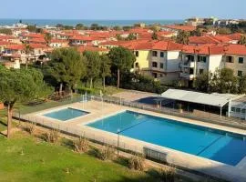 P082 - Porto Recanati, nuovo bilocale in residence con piscina