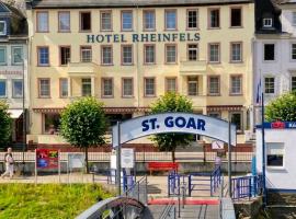 Sankt Goar में, होटल Hotel Rheinfels - Radfahrer Willkommen