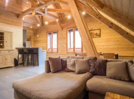 Grand appartement cosy au cœur des Alpes, hotel a Mégevette