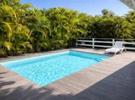 Villa Bel Plaisi piscine privée 3 chambres 7 personnes Moule