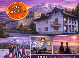 DESIGN RETREAT Schneeberg - Singlestudio, Gartenstudio, Whirlpool-Suite oder Maisonette-Suite, Hotel in Puchberg am Schneeberg