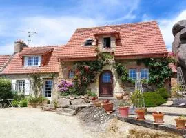 Maison de vacances 3 étoiles avec jardin à Trégastel, proche plage - FR-1-542-62