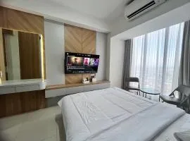 Luxury Studio Apartment Pollux Habibi Near Ferry, SeaView, Netflix