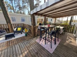 생-줄리앙-앙-보른에 위치한 호텔 Mobilhome 3CH tout confort - Les dunes de Contis