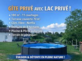 Le Havre du Lac, מלון בBrignemont