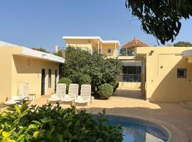 Villa & Appartement Du Soleil Ngaparou, viešbutis mieste Ngaparou