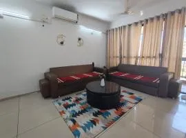 Luxury 3 BHK furnished flat in Vadodara