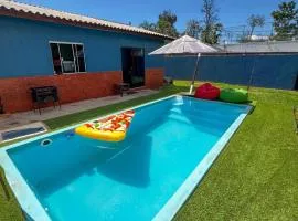4 min do Paraguai Casa com piscina e privacidade