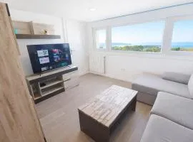 Casa familiar en la playa La Maruca con Barbacoa