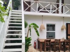 Private 8 sleep Villa & Pool Paje Beach Zanzibar - Pool AC TV GENERATOR