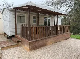 Mobile home on a secure property