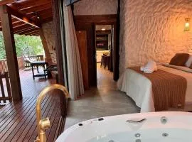 Cabana com sauna vidro e SPA | Nemora Reserva