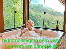 pousada caminho do escorrega, hotel din Visconde De Maua