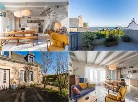 Maison de pecheurs avec vue sur mer et Brehat
