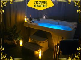 Studio cosy - Jacuzzi inclus - À 5 min du Mans, hotel a Mulsanne