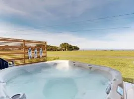 Dog Friendly Oceanfront Home with Hot Tub & Views