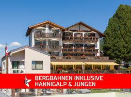 Aktiv Hotel & Spa Hannigalp, hotel u gradu Grächen