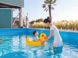 Suncheon Haru Saenggak Private Villa, hotell i Suncheon