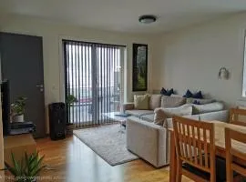 Apartment with terrace, pool, sauna, and free parking