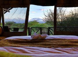 Olemayian Amboseli Cottages, khách sạn ở Kimana