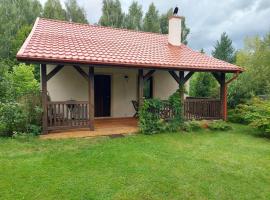 Domek nad jeziorem, łódka, kajak, hotel en Zalewo