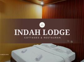 Indah Lodge Cottages & Restaurant, viešbutis mieste Senaru