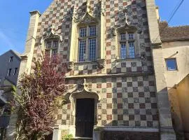 Monument historique rénové avec goût et jardin