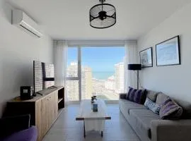 Depto Pato - Depto con vista al mar, pileta y gym en edificio Royal Park - Hola Sur