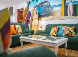 Surf House Sanvi, hotel em San Vicente de la Barquera